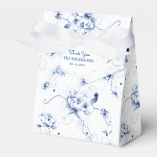 Ballotins Blue Bird Rose Chinoiserie Floral