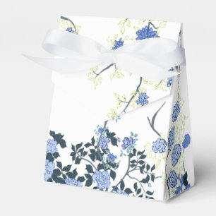 Ballotins Blue Floral Chinoiserie Party Favoriser sac