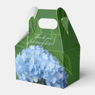 Ballotins Blue Hydrangea Wedding shower Floral Merci