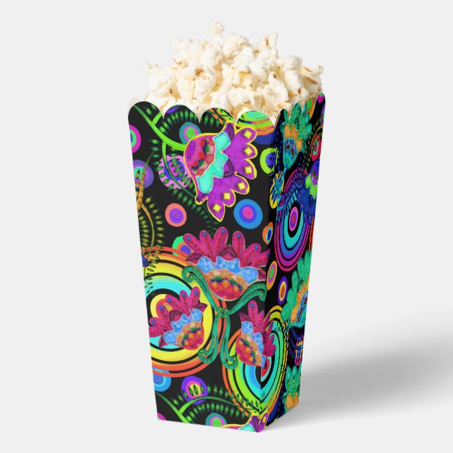 Ballotins Boho Batik Fleurs vives et belles (Sauté)