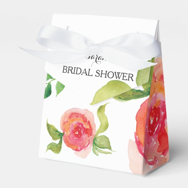 Ballotins boho chic Coral nuptiale ballotin (Verso)