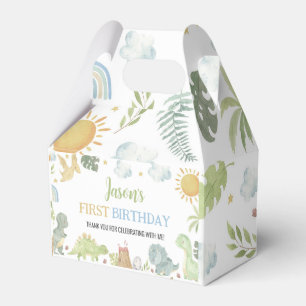 Ballotins Boho Cute Dinosaures Premier Ballotin d'anniversai