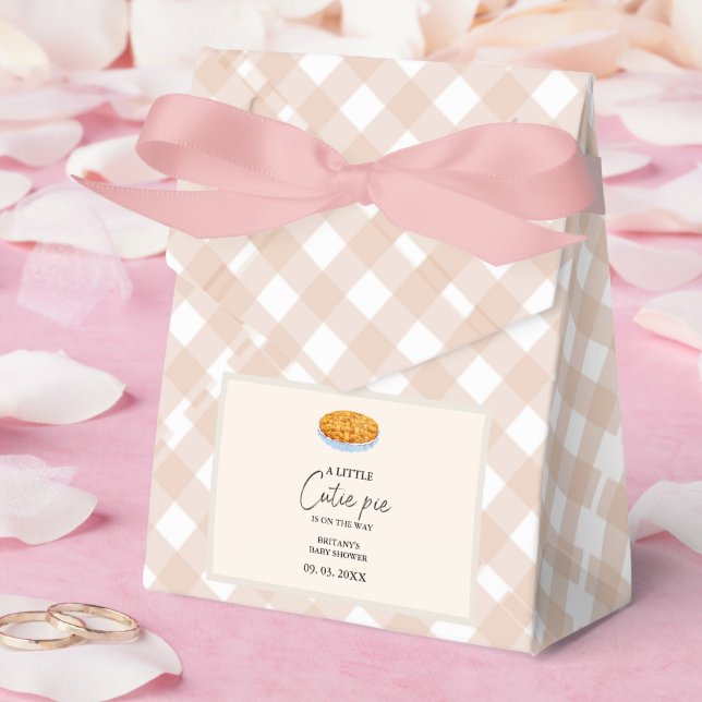 Ballotins Boho Little Cutie Pie Thanksgiving Baby shower (Mariage)