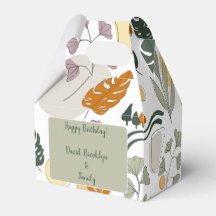 Boho monstère de verdure feuille nature personnali