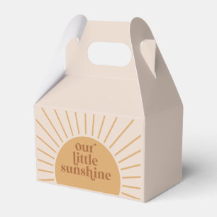 Ballotins Boho Our Little Sunshine Anniversaire