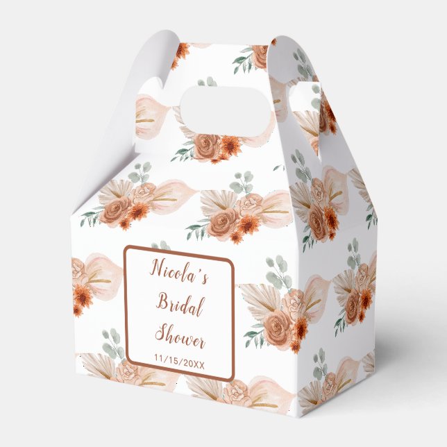 Ballotins Boho Terracotta Pampas Herbe (Verso)