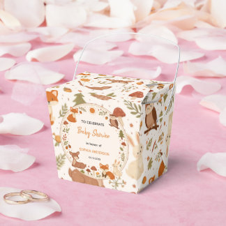 Ballotins Boho Woodland Baby Shower | Rustic Forest Animals