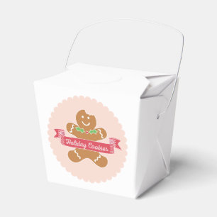 Ballotins Boîte à biscuit de Noël de bonhomme en pain