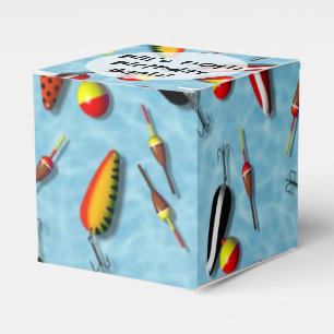 Ballotins Boîte à cadeaux / Faveur - Plaques de pêche et leu