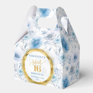Ballotins Boîte à étincelle en Sweet sixteen rayonnant Boho 