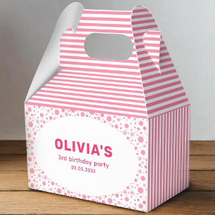 Ballotins Boîte à fête avec couleurs personnalisées