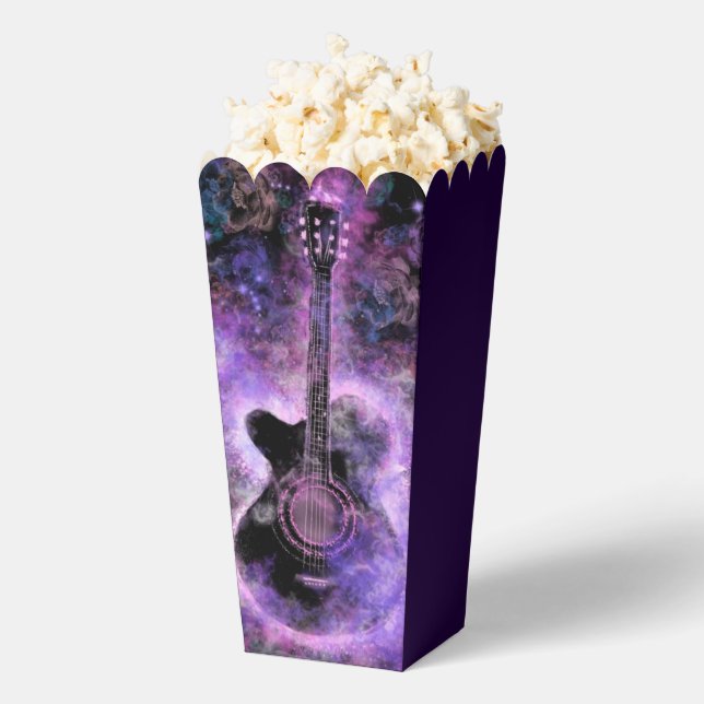Ballotins Boîte à pop-corn de guitare musicale (Sauté)