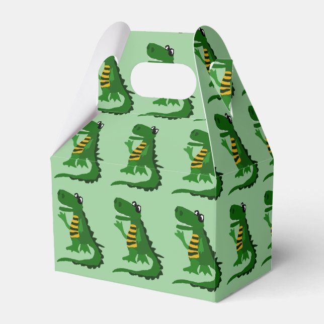 Ballotins Boîte cadeau amusant Alligator (Verso)