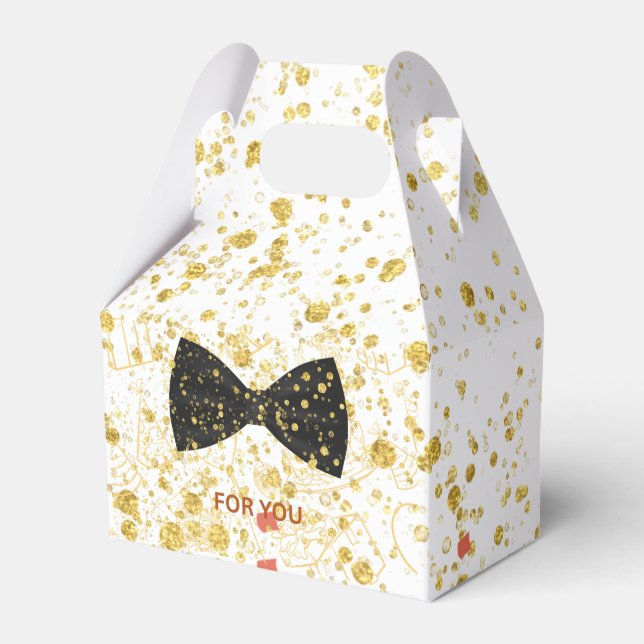 Ballotins boîte cadeau d'anniversaire (Verso)