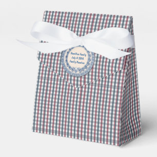 Ballotins Boîte Cadeau de Faveur de l'Événement Rouge, Blanc