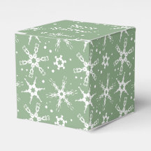 Boîte Cadeau de Faveur Personnalisée Fluge Moderne