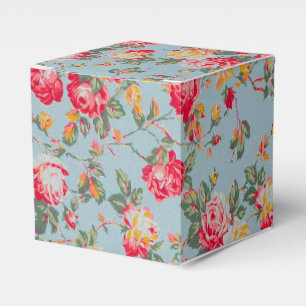 Ballotins Boîte-cadeau de fête florale vintage