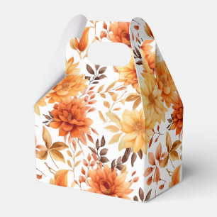 Ballotins Boîte Cadeau de Fleurs d'Automne