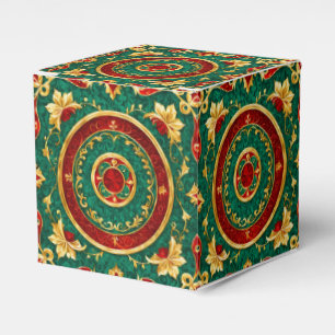 Ballotins Boîte cadeau de Noël Floral