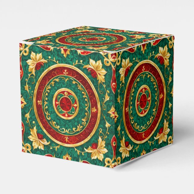 Ballotins Boîte cadeau de Noël Floral (Verso)