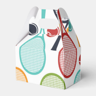 Ballotins Boîte-cadeau de tennis pour la partie de tennis