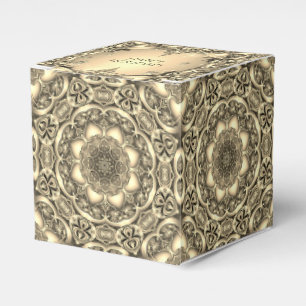 Ballotins Boîte cadeau de vacances décorative or