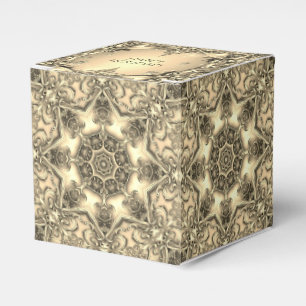 Ballotins Boîte cadeau de vacances décorative or