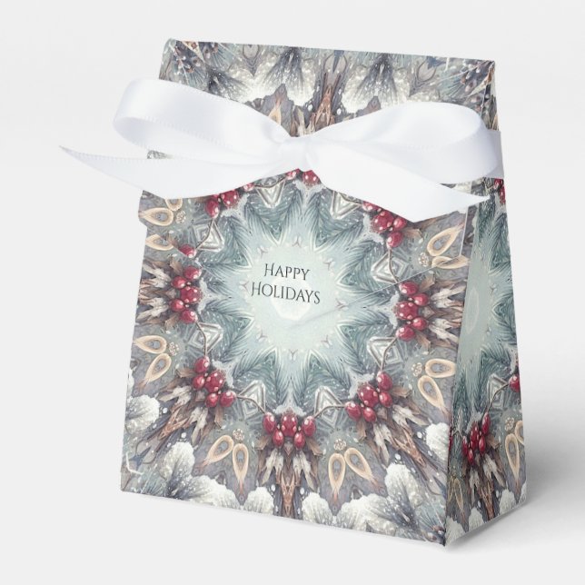 Ballotins Boîte cadeau de vacances hiver (Verso)