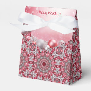 Ballotins Boîte cadeau de vacances rose