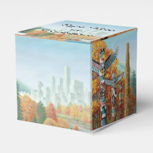 Ballotins Boîte cadeau de Vancouver Boîte cadeau Totem perso