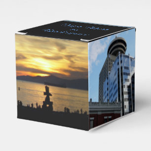 Ballotins Boîte cadeau de Vancouver Boîte personnalisée de V