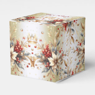 Ballotins Boîte Cadeau Fleurs de Vacances Modernes
