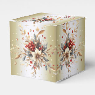 Ballotins Boîte Cadeau Fleurs de Vacances Modernes