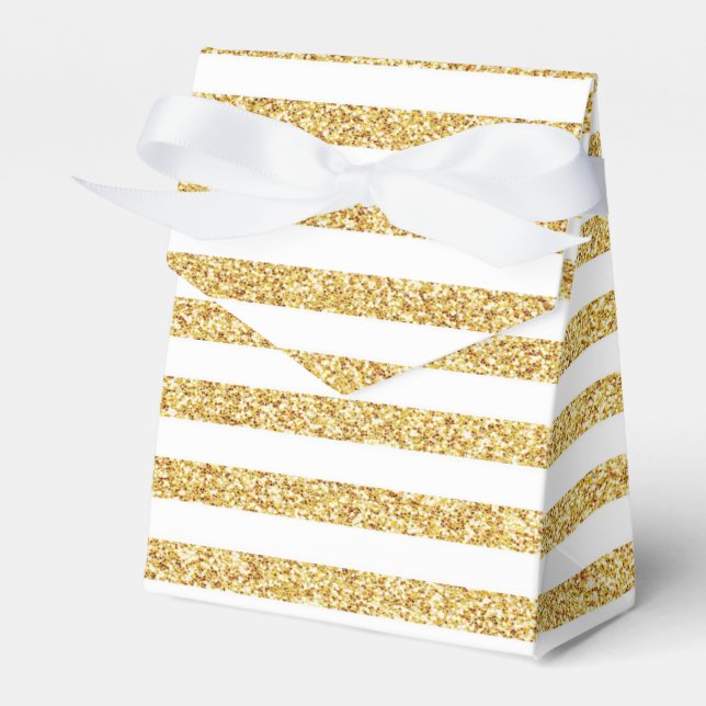 Ballotins Boîte cadeau Gold Stripe (Verso)