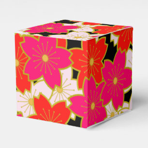 Ballotins Boîte-cadeau japonaise de motif de kimono