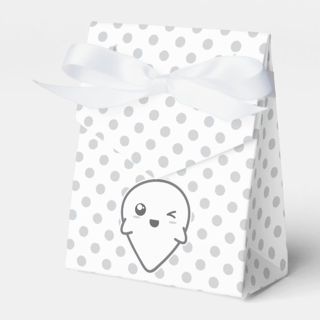 Ballotins Boîte cadeau Kawaii Winking Ghost (Verso)