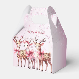 Ballotins Boîte cadeau Noël Deer Holiday