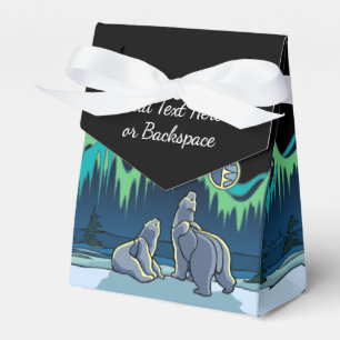Ballotins Boîte cadeau Ours Art Personnaliser boîte cadeau O