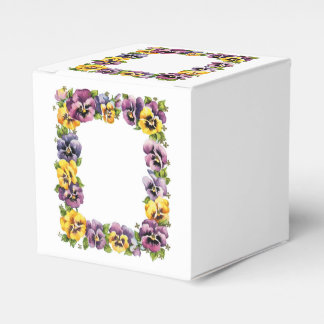 Ballotins Boîte cadeau Pansy