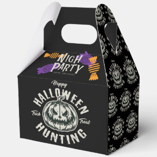 Ballotins Boîte cadeau personnalisée pour fête d'Halloween a