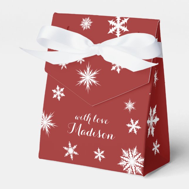 Ballotins Boîte cadeau Red Holiday (Verso)