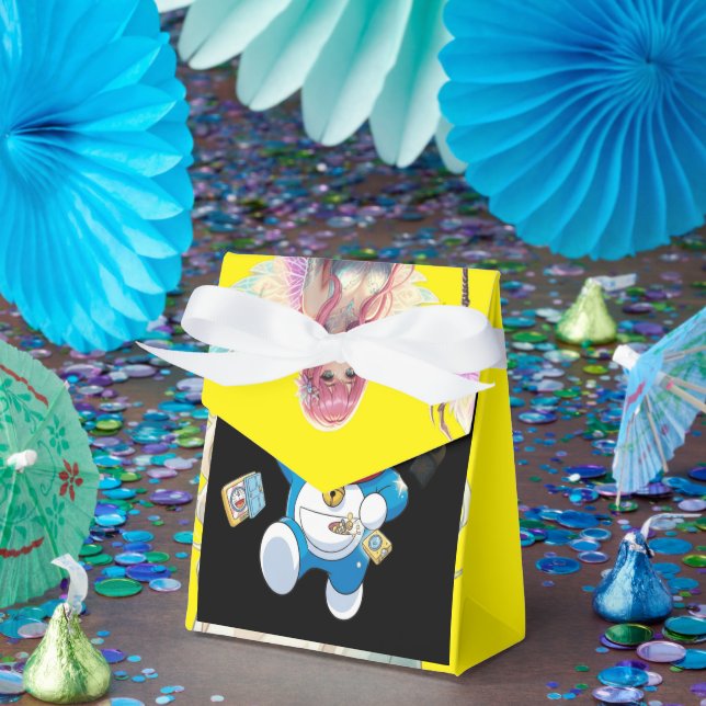 Ballotins Boîte Cadeau Robot Bleu Ludique pour Enfants (Fête)