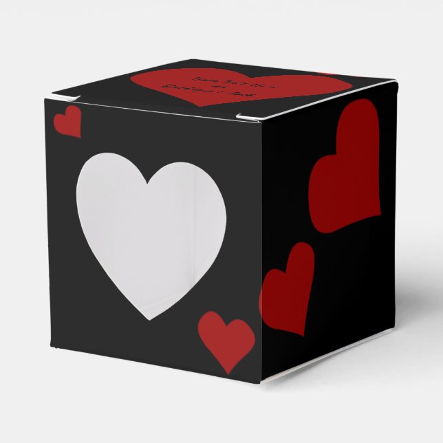 Ballotins Boîte Cadeau Valentine's Personnalisé Love Boxes (Verso)