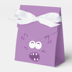 Ballotins Boîte Cadeau Visage Monstre Violet