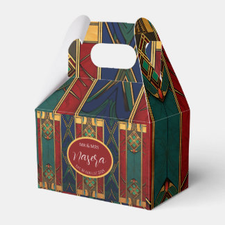 Ballotins Boîte Cadeaux de Mariage Personnalisé