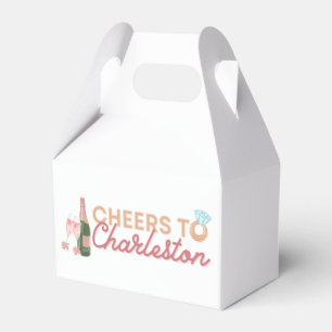 Ballotins Boîte "Cheers to Charleston" Bach Party Faveurs