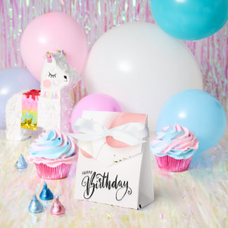Ballotins boîte d'anniversaire joyeux