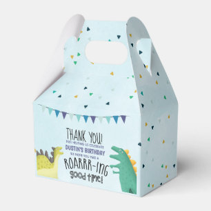 Ballotins Boîte de cadeau d'anniversaire de dinosaure