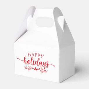 Ballotins Boîte de cadeau de faveur de vacances
