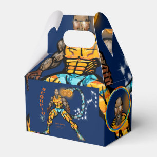 Ballotins Boîte de cadeau de fête sur le thème du Scorpion